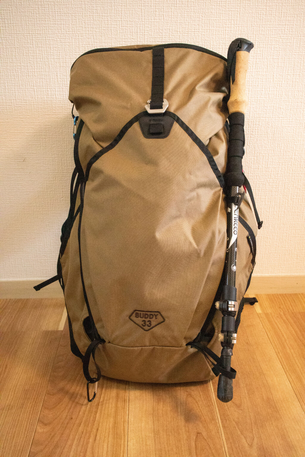 パーゴワークス Buddy 33 グレー 中古 山と道 ULザック バディ 登山